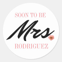 Pronto será la Sra.