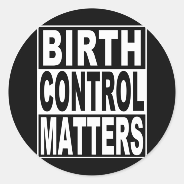 Pegatina Redonda Proteger los derechos constitucionales Control de  (Anverso)