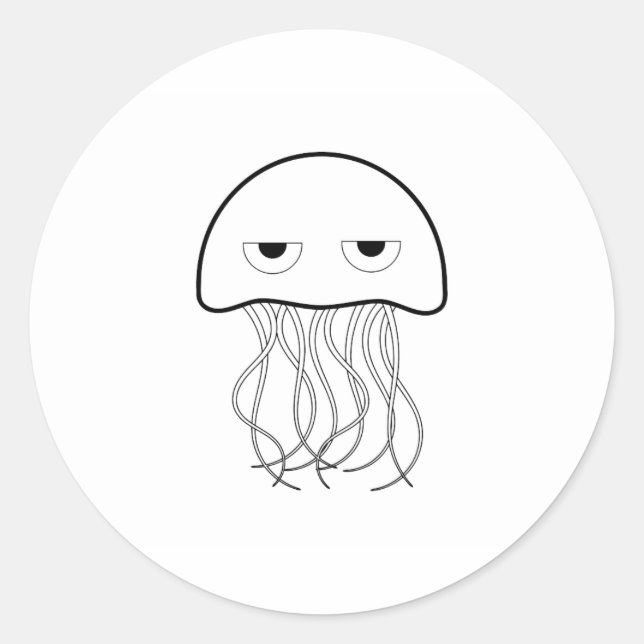 Pegatina Redonda prueba (Anverso)