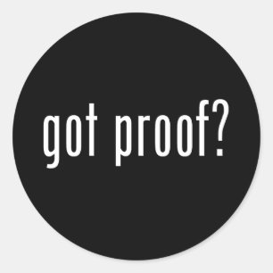 Pegatina Redonda ¿prueba conseguida?