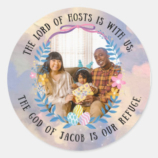 PEGATINA REDONDA PSALMS 46:7