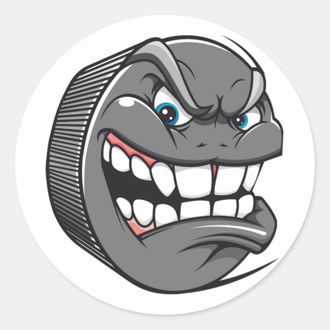 PEGATINA REDONDA PUCKHEAD (Anverso)