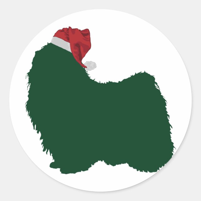 Pegatina Redonda Puli (Anverso)