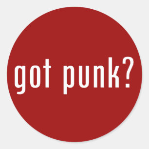 Pegatina Redonda ¿punk conseguido?