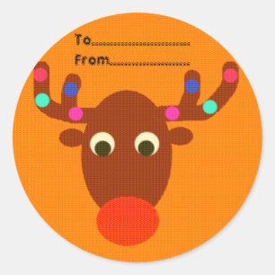 Pegatina Redonda Punto