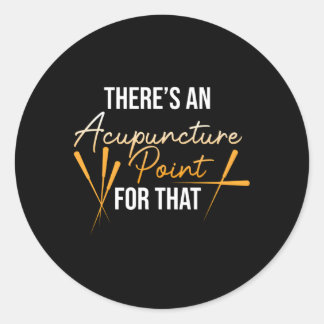 Pegatina Redonda Punto De Acupuntura Para Agujas Acupunturistas T