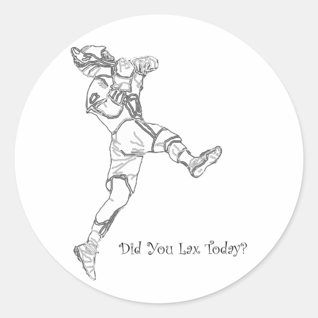 Pegatina Redonda ¡Puntuación! (Anverso)