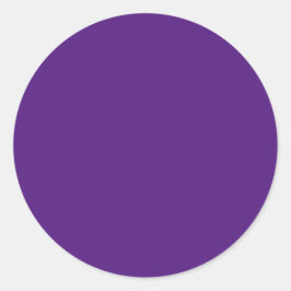 Pegatina Redonda Púrpura Grises, Morado Muerto, Rum,