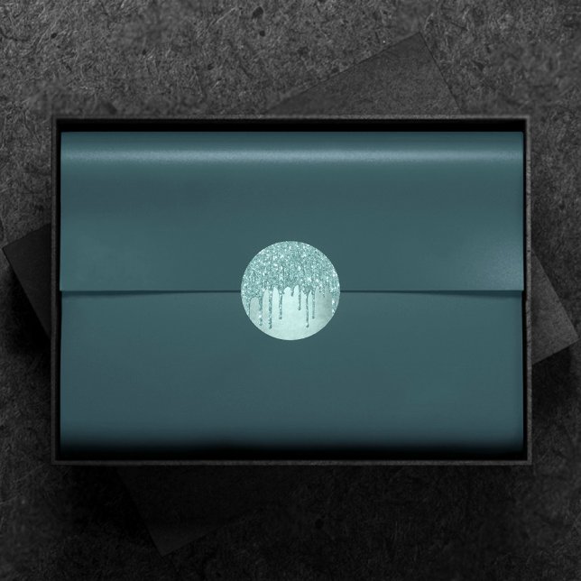 Pegatina Redonda Purpurina de la Fábrica de la Moneda | Pour de fus (Subido por el creador)