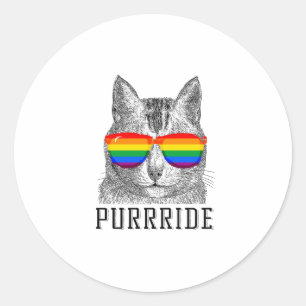 PEGATINA REDONDA PURRRIDE