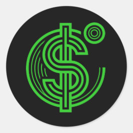 Pegatina Redonda ¿Qué es el dinero