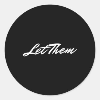 Pegatina Redonda Que Les Dé El Mejor Consejo