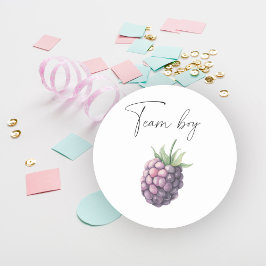 Pegatina Redonda ¿Qué será el niño del equipo?