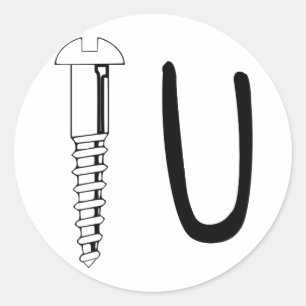 Pegatina Redonda Que te jodas