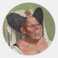 Quentin Matsys - Una Grotesca anciana