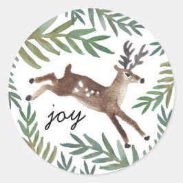 Pegatina Redonda Querido Dearly