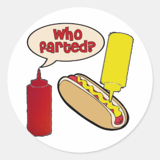 Pegatina Redonda ¿Quién Se Farotó?