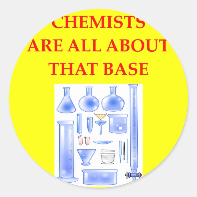 PEGATINA REDONDA QUÍMICA (Anverso)