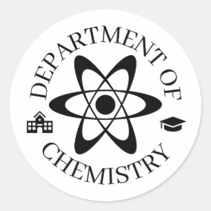 Pegatina Redonda Química de Uva