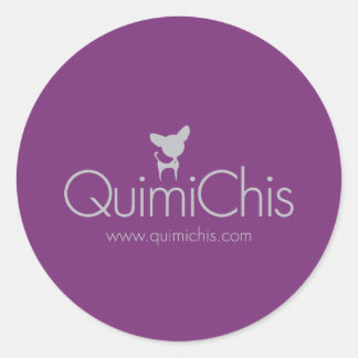 Pegatina Redonda Quimichis logo