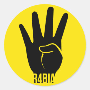 PEGATINA REDONDA R4BIA