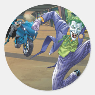 Pegatina Redonda Rage de Batman Rogue - 3