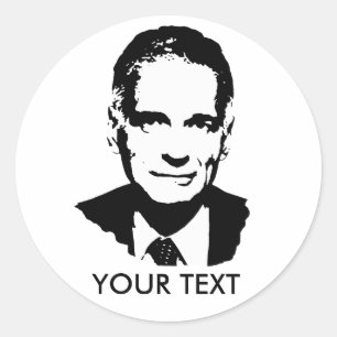Pegatina Redonda Ralph Nader