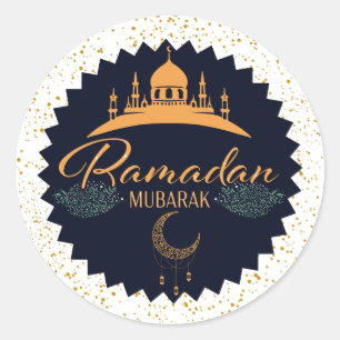 PEGATINA REDONDA RAMADAN MUBARAK 2