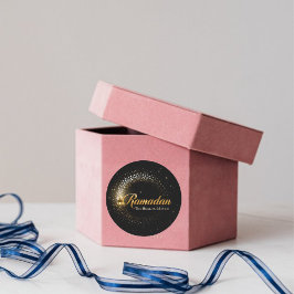 Pegatina Redonda Ramadan MubaraK Holiday