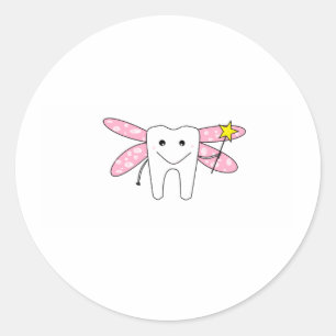 Pegatina Redonda ratonera dental