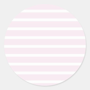 Pegatina Redonda Rayo rosa y blanco, El día de San Valentín, niña b