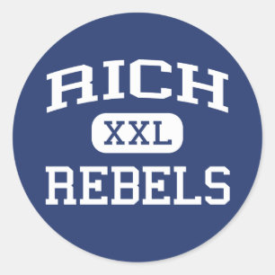 Pegatina Redonda - Rebeldes - High School secundaria rica rica -