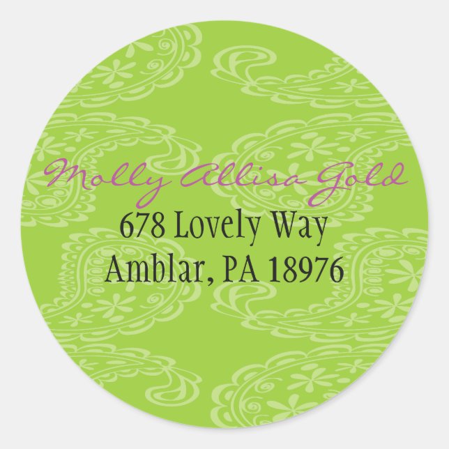 Pegatina Redonda RECIÉN NACIDO TREN Invitación a la Nomenclatura Ju (Anverso)