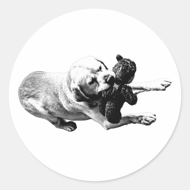 Pegatina Redonda Reclamado (Anverso)