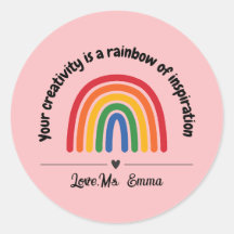 Recompensa personalizada para maestros corazón de