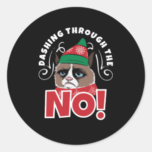 Pegatina Redonda Recorriendo el NO