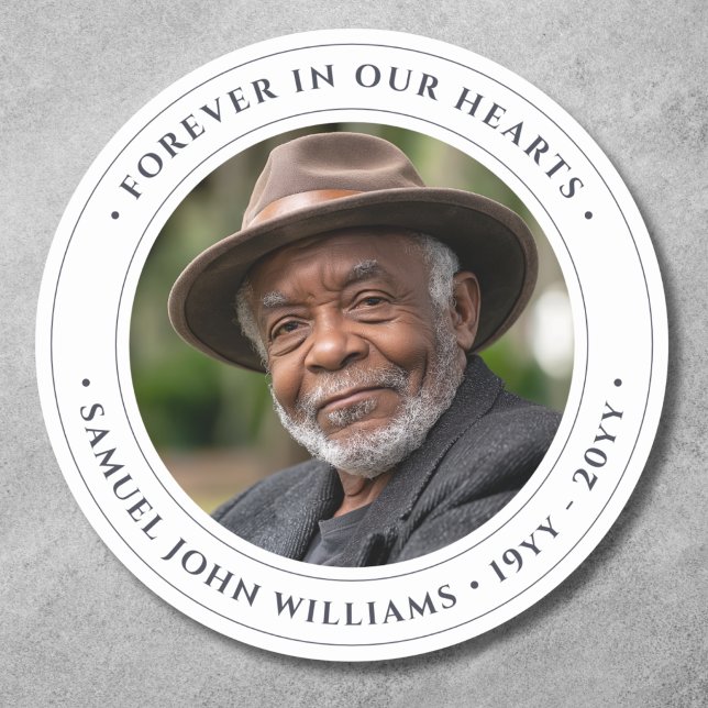 Pegatina Redonda Recuerdo de la foto (Subido por el creador)