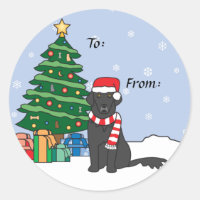Recuperador plano y árbol de Navidad