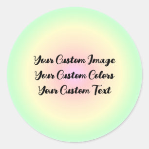 Pegatina Redonda Rediseñar desde Scratch - Diseñar esto