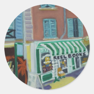 PEGATINA REDONDA REELBOOKS - FONTAINEBLEAU FRANCE