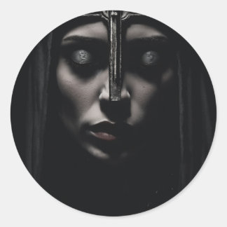 Pegatina Redonda regalo de amor exorante