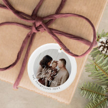 Regalo de Foto Personalizado de Navidad Familia