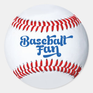 Pegatina Redonda Regalo para fanático de béisbol Sticker