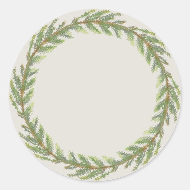 Pegatina Redonda Regalo Rústico Casero Mason Jar (Anverso)