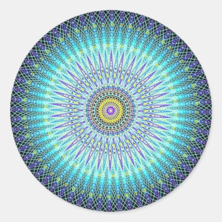 Pegatina Redonda Regalos de Mandala espiritual