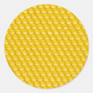 Pegatina Redonda Regalos del fondo del panal