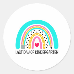 Pegatina Redonda Regalos Graciosos Para El Día De La Escuela De Shi