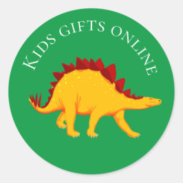 Pegatina Redonda Regalos para juguetes de niños marca de negocios