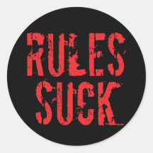 Reglas Suck - Autoridad de preguntas Anarquista