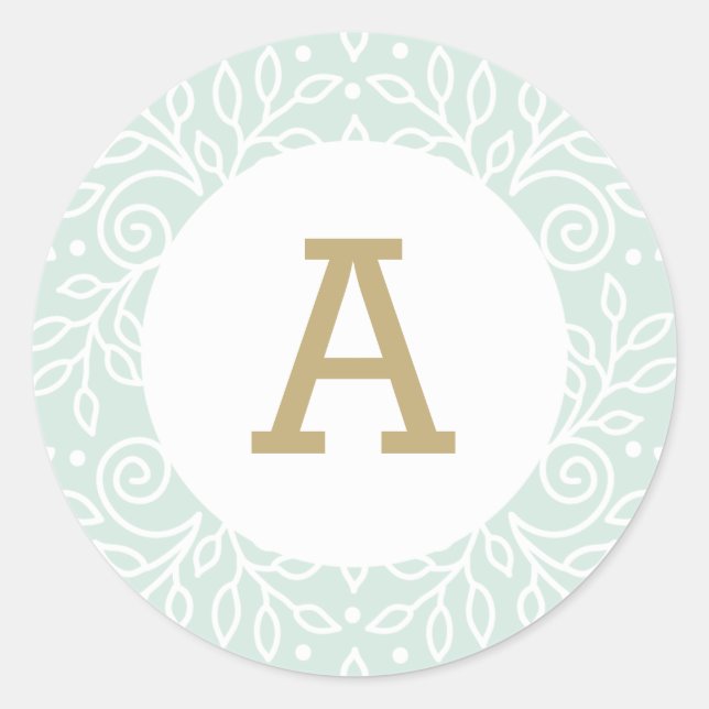 Pegatina Redonda Regocijarse (Anverso)